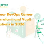 A bou holding A+ sheet while acing the Terraform and Vault Certifications