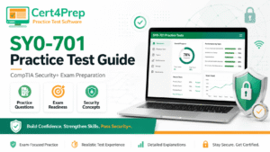 SY0-701 practice test for CompTIA Security+ exam preparation