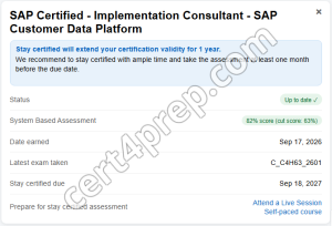 Alfred result