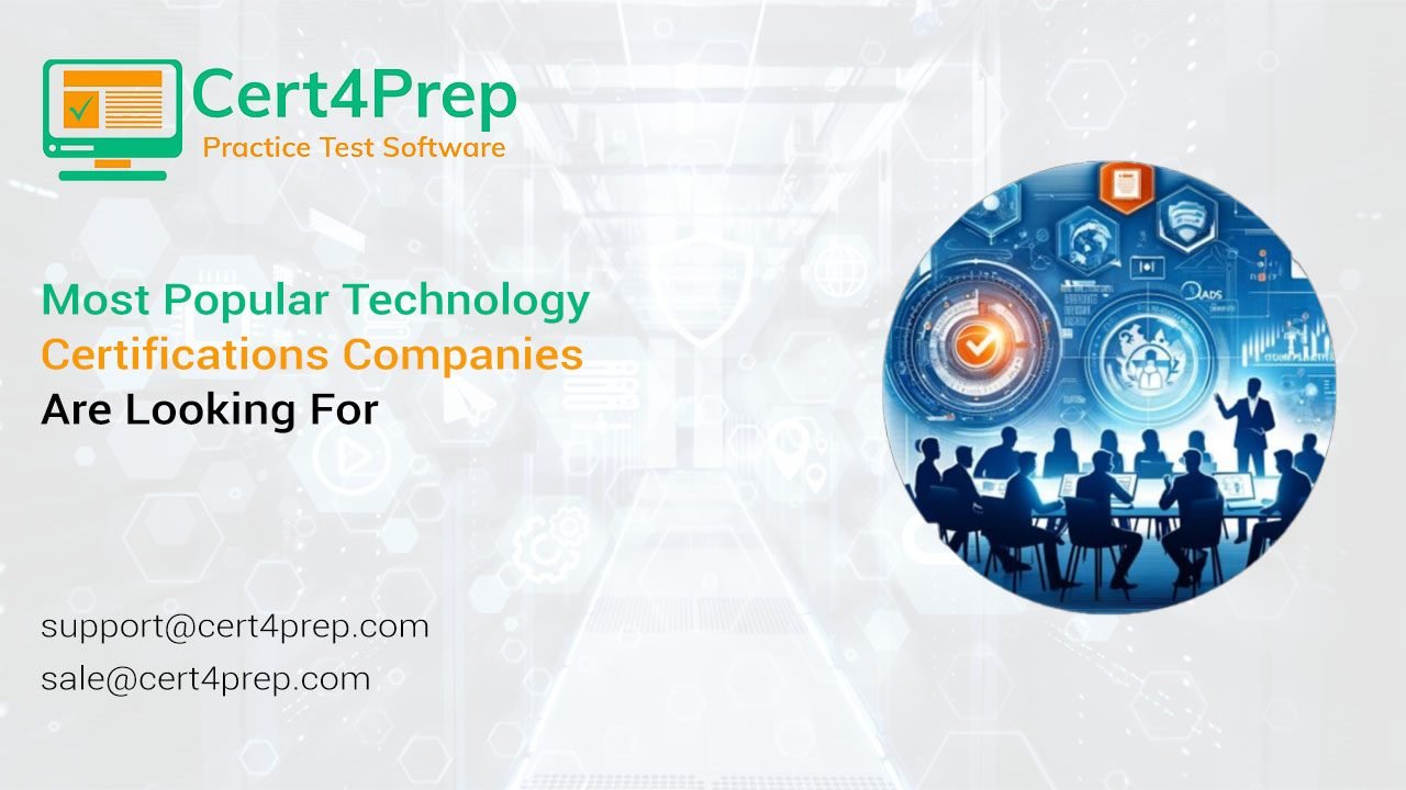 most popular technology certifications companies are looking for